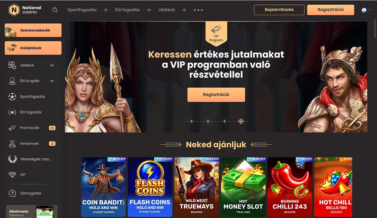 National Casino kaszinó National Casino kaszinó